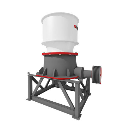 100TPH concasseur à cône à cylindre unique durable pour carrière et la puissance du moteur minier 132 kW Taille d'alimentation maximale 145 mm
