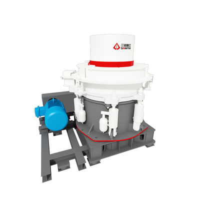 Concasseur à cône hydraulique à haute capacité 300TPH à plusieurs cylindres pour carrières et mines