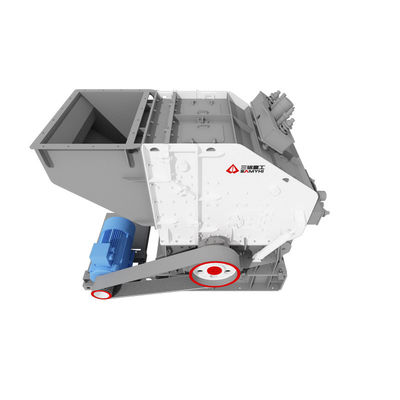 Machine de concassage de pierre stable, concasseur d'impact 100 T/h pour carrière