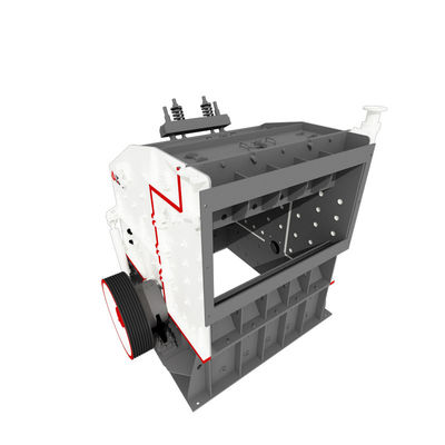 40Cr broyeur de roche à impact de matériau de broche pour la transformation ferroviaire, capacité 150-700 t/h, usine de concassage à basse énergie