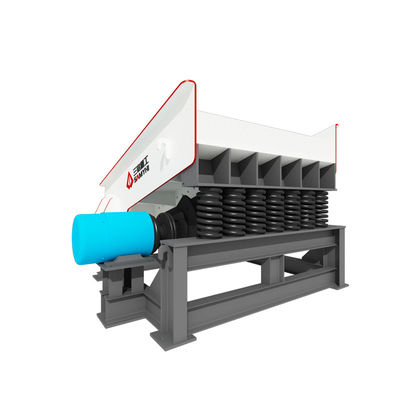 Alimentateur à arbre unique stable avec une capacité de traitement de 300 T/H